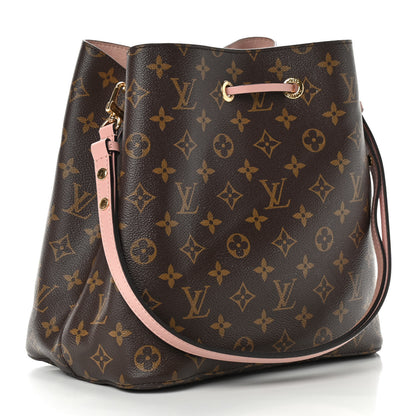 Louis Vuitton Monogram Neonoe MM Rose Poudre 3 of 11