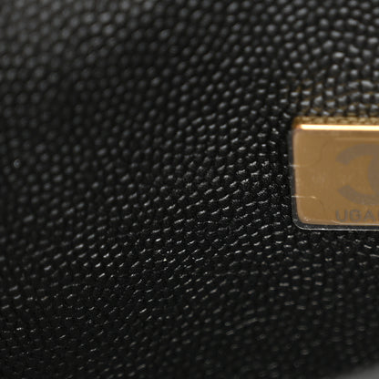 Chanel Caviar Quilted Small Shopping Tote Black 7 of 11