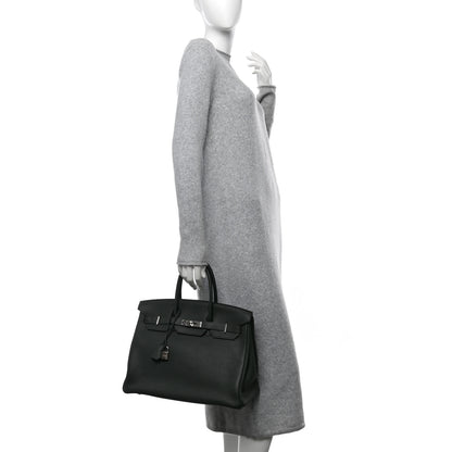 Hermes Togo Birkin 35 Vert Fonce 2 of 10