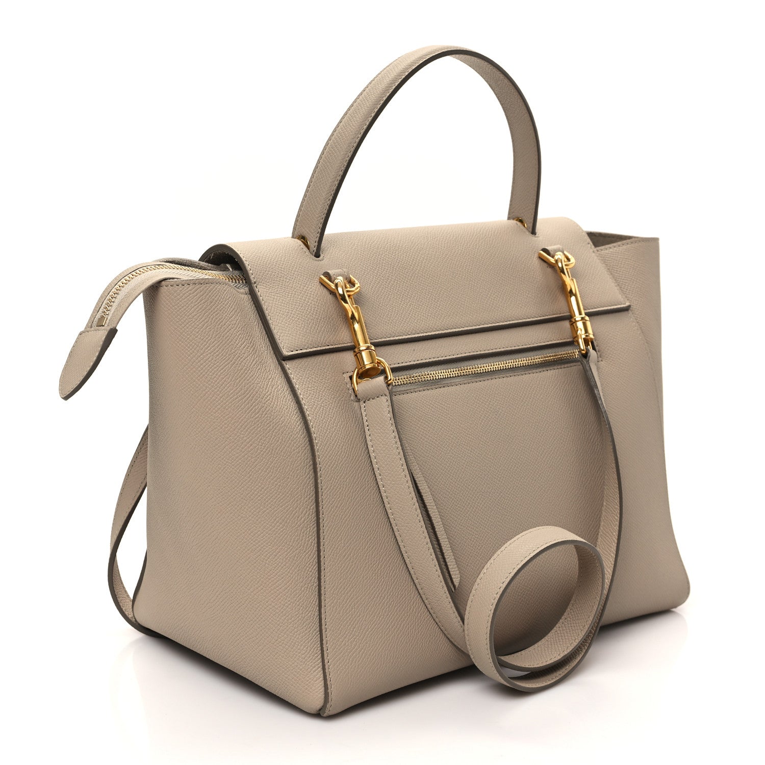 Celine Grained Calfskin Mini Belt Bag Light Taupe 3 of 10
