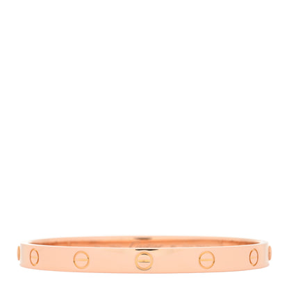 Cartier 18K Pink Gold LOVE Bracelet 18 1 of 4