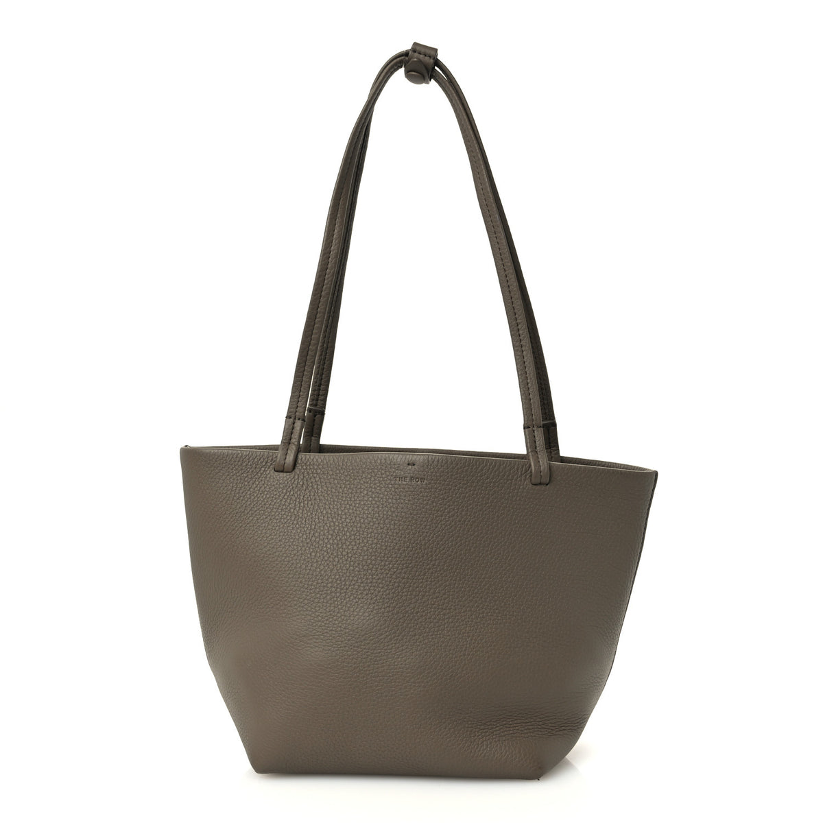 The Row Grained Calfskin Medium Park Tote Elephant 1 of 10