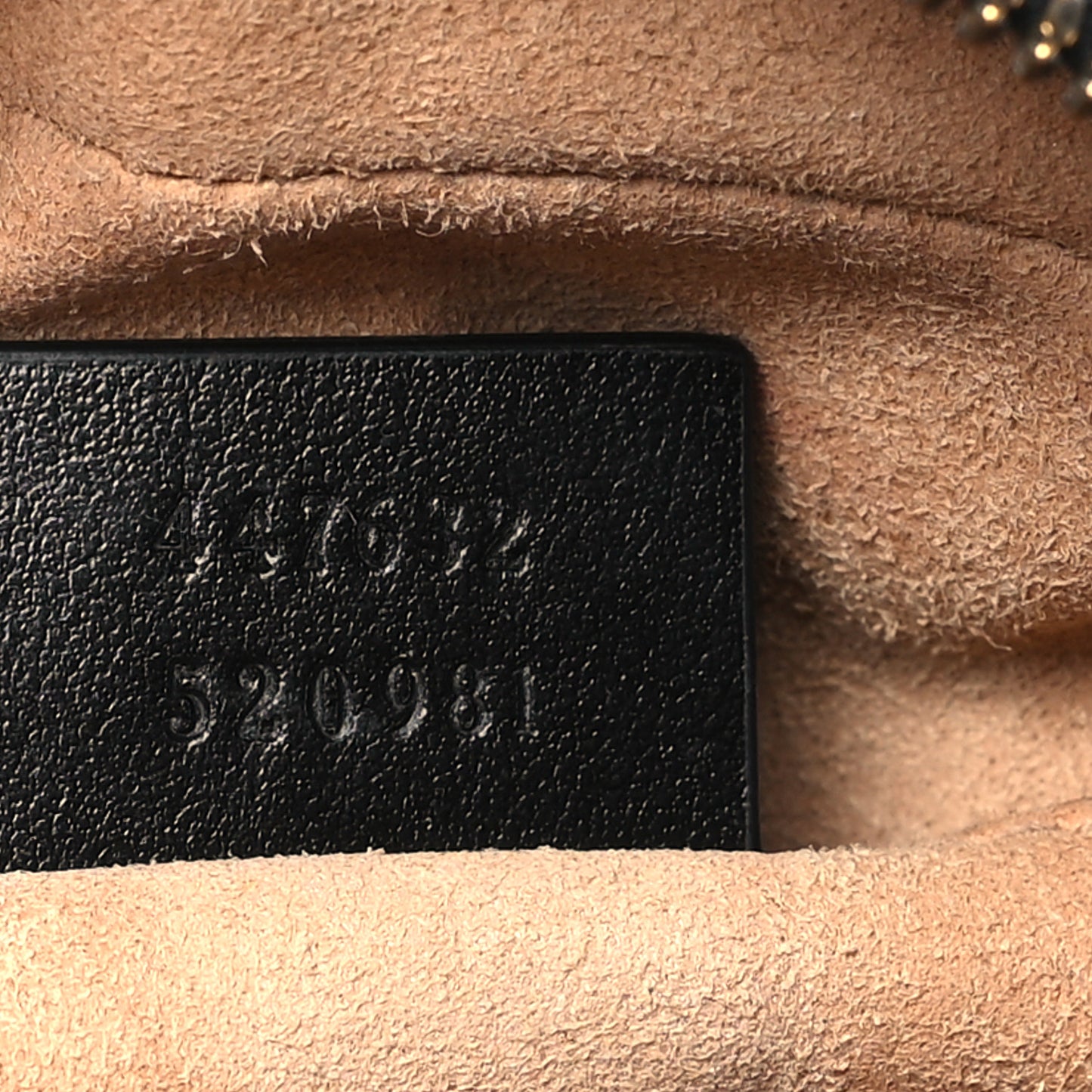 Calfskin Matelasse Small GG Marmont Chain Shoulder Bag Black