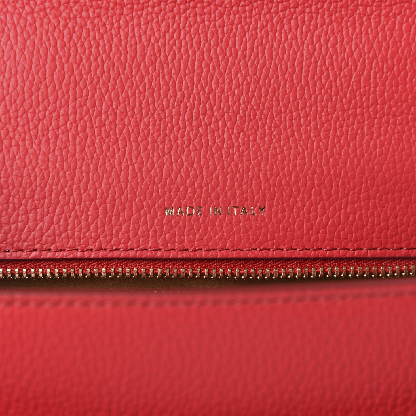 Calfskin Studded Small Patricia Satchel Chinese Red