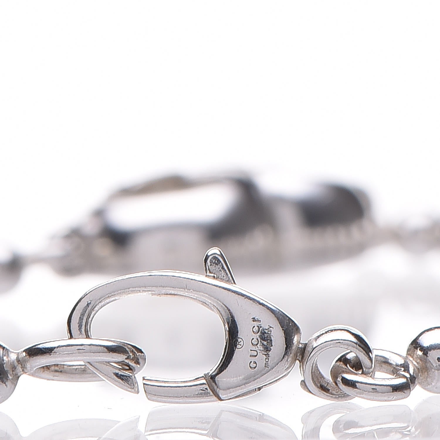 Gucci Sterling Silver Love Britt Bracelet 5 of 7