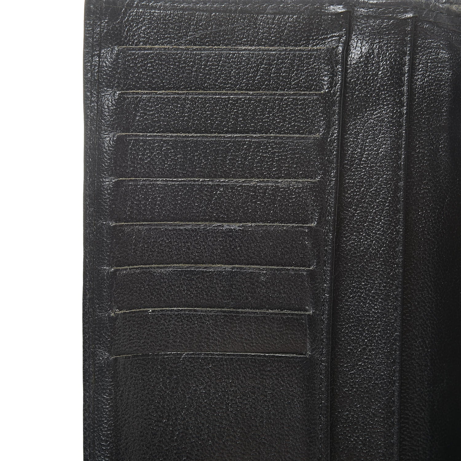 Chanel Goatskin Yen Wallet Black 9 of 13