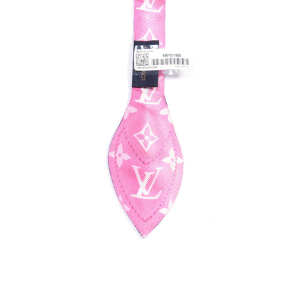 Louis Vuitton Silk Monogram Vuittamins Bandeau 3D Pink 3 of 3