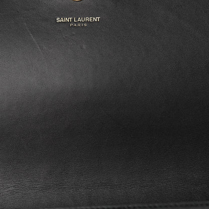 Saint Laurent Smooth Calfskin Medium Classic Monogram Kate Tassel Satchel Black 15 of 18