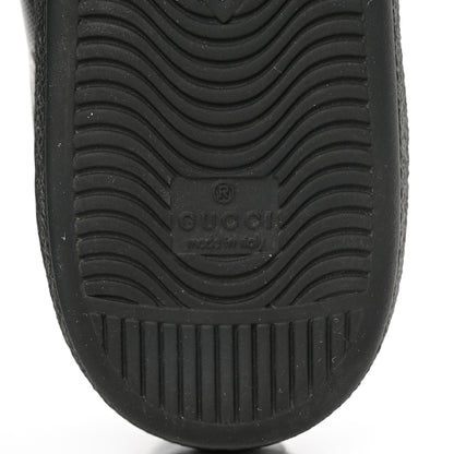 Gucci Calfskin GG Tennis Embossed Mens Ace Sneakers 11 Black 7 of 10