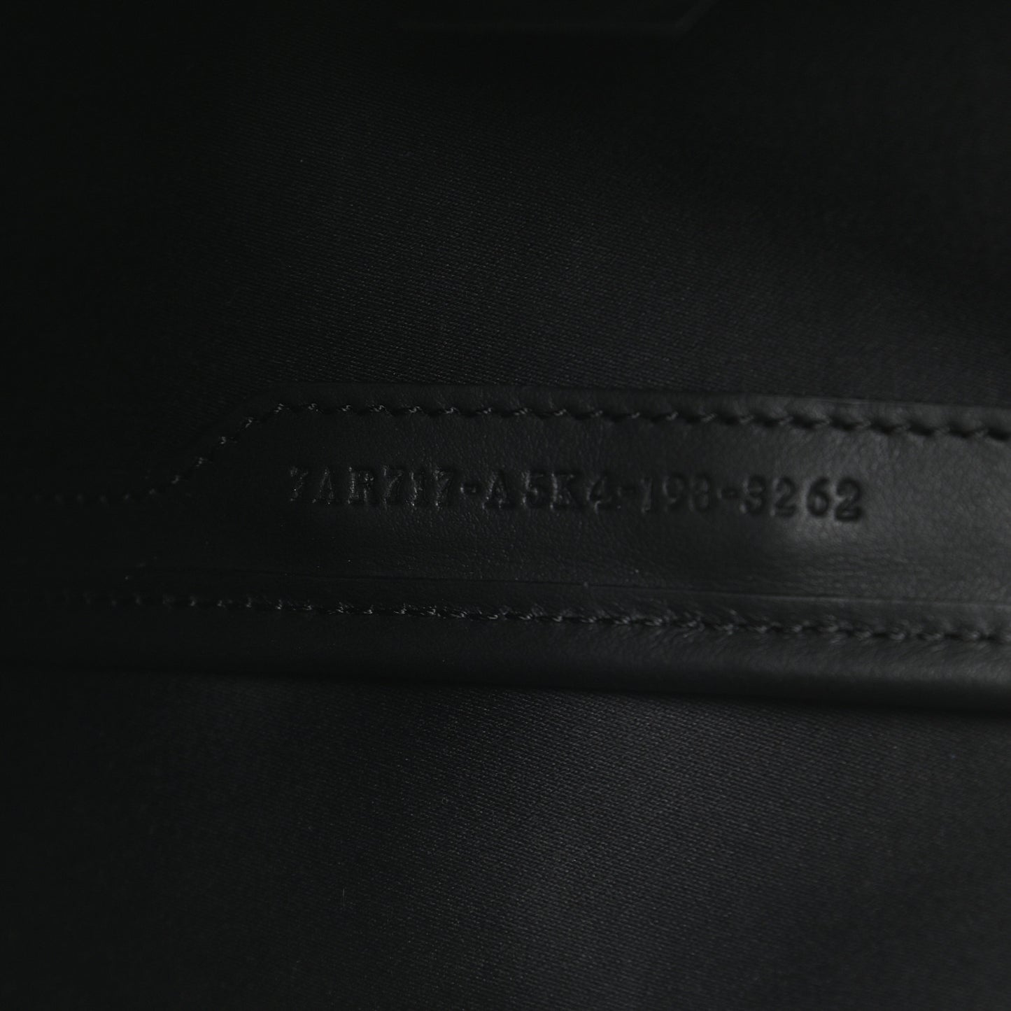 Glazed Fabric Vitello Century FF 1974 Stamp Patch Mini Peekaboo Defender Cover Mogano Panna Black