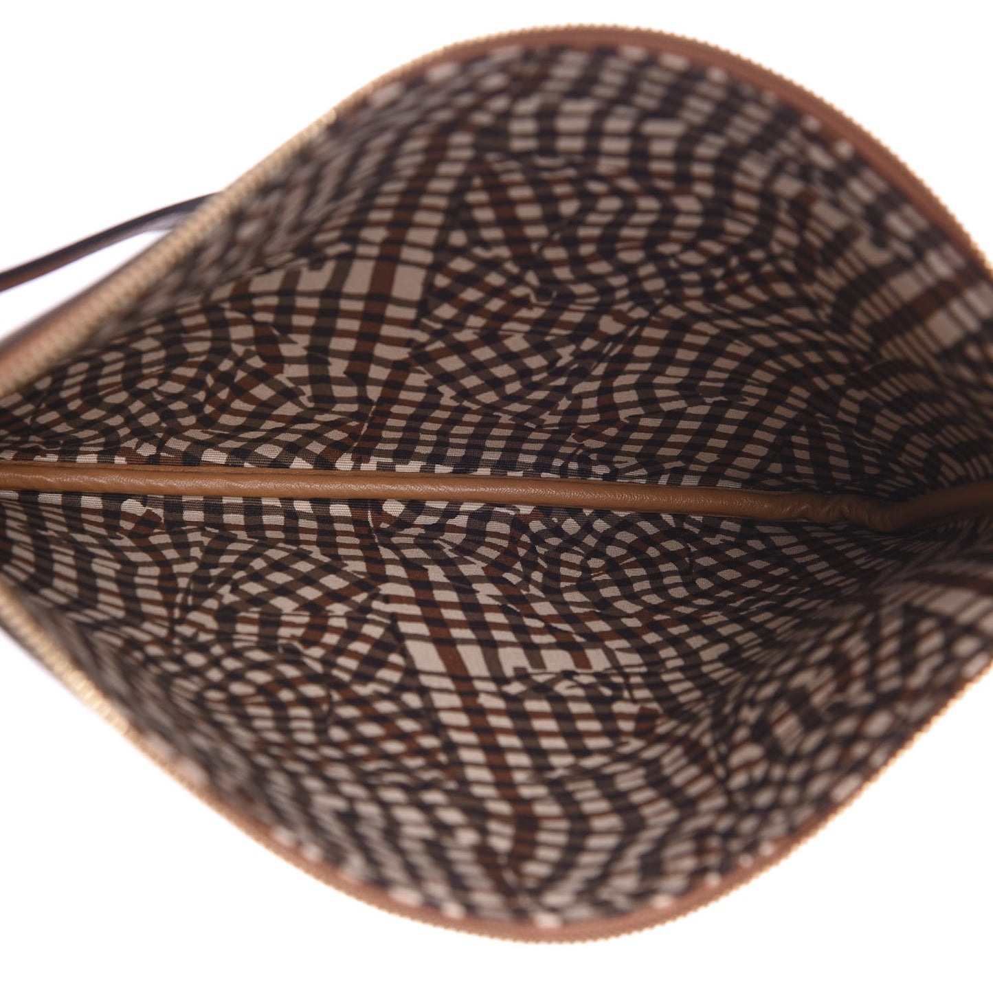 Visetos Medium Stark Wristlet Pouch Cognac