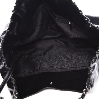 Chanel Vinyl XL Coco Cabas Black 6 of 17