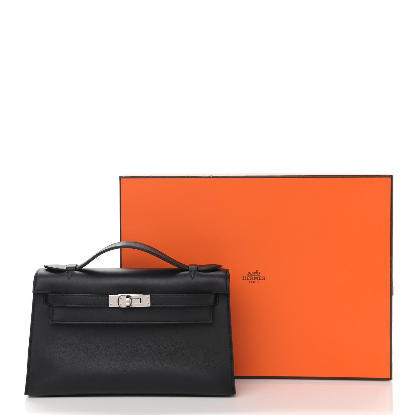Swift Kelly Pochette Clutch Black