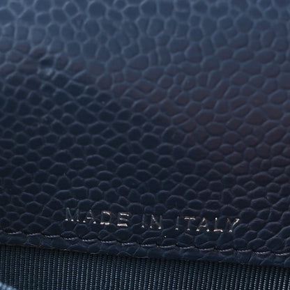 Chanel Caviar Quilted Travel Wallet Blue 8 of 9