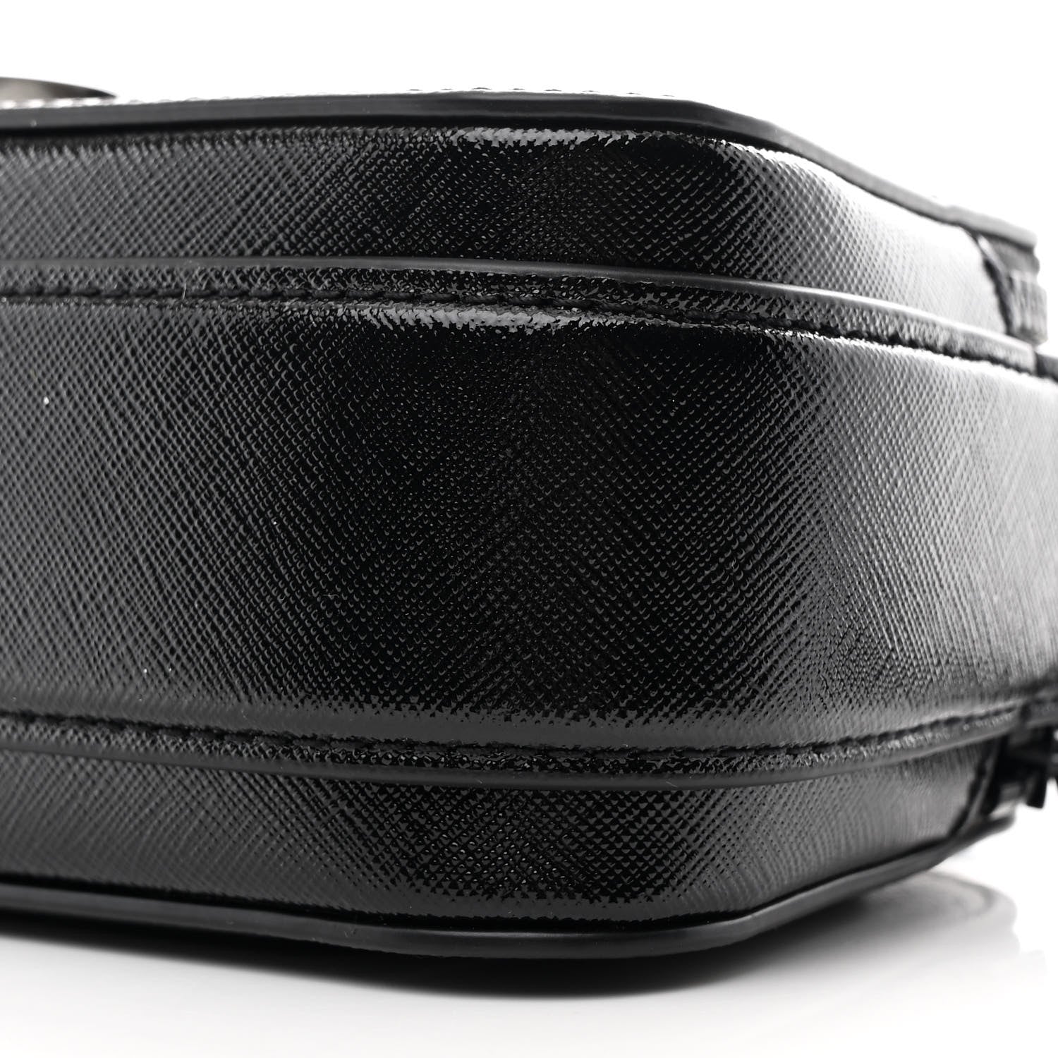 Marc Jacobs Saffiano Slingshot Shoulder Bag Black 1844830