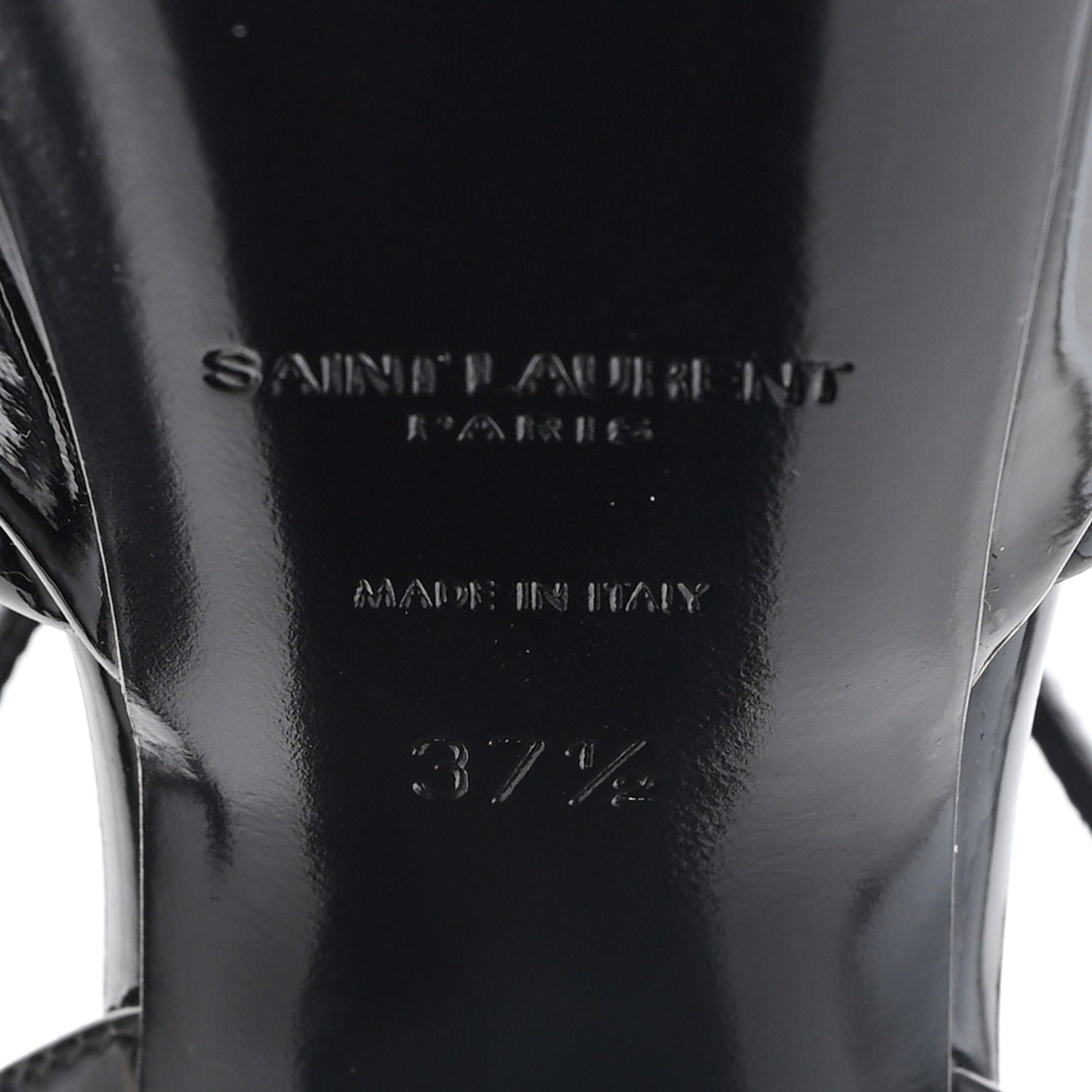 Vernice Grupy Sexy 95 Tanouk Platform Sandals 37.5 Black