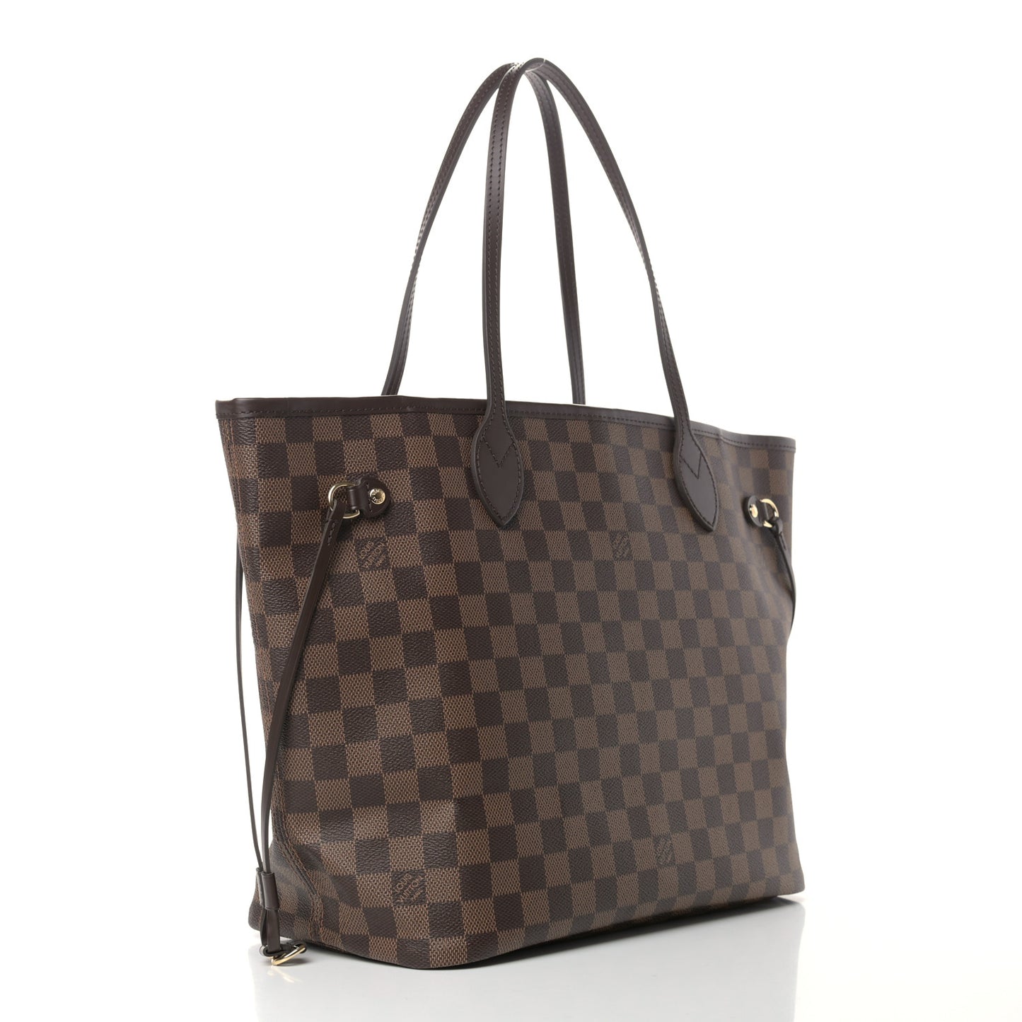 Damier Ebene Neo Neverfull MM Rose Ballerine