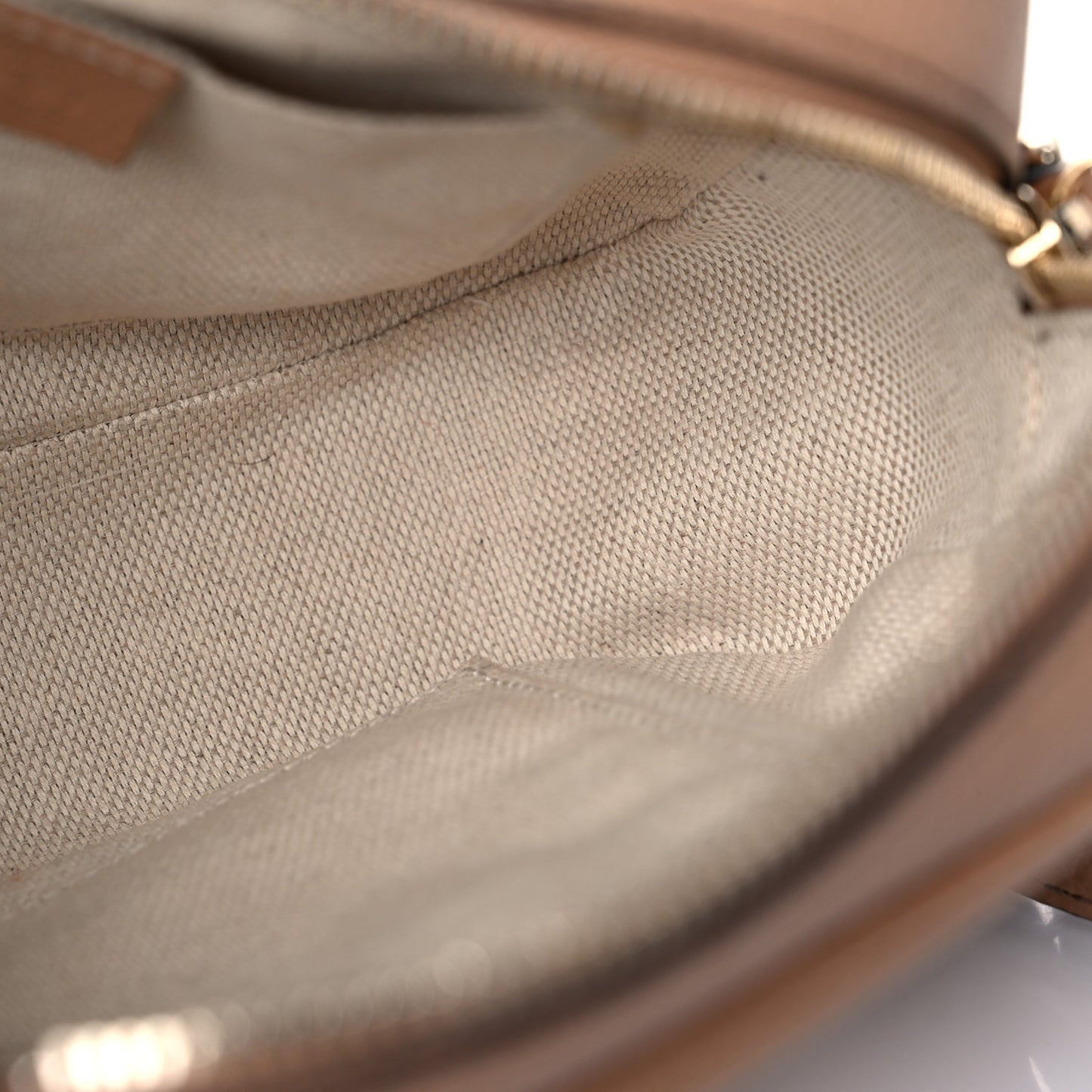 Pebbled Calfskin Small Soho Disco Bag Camelia