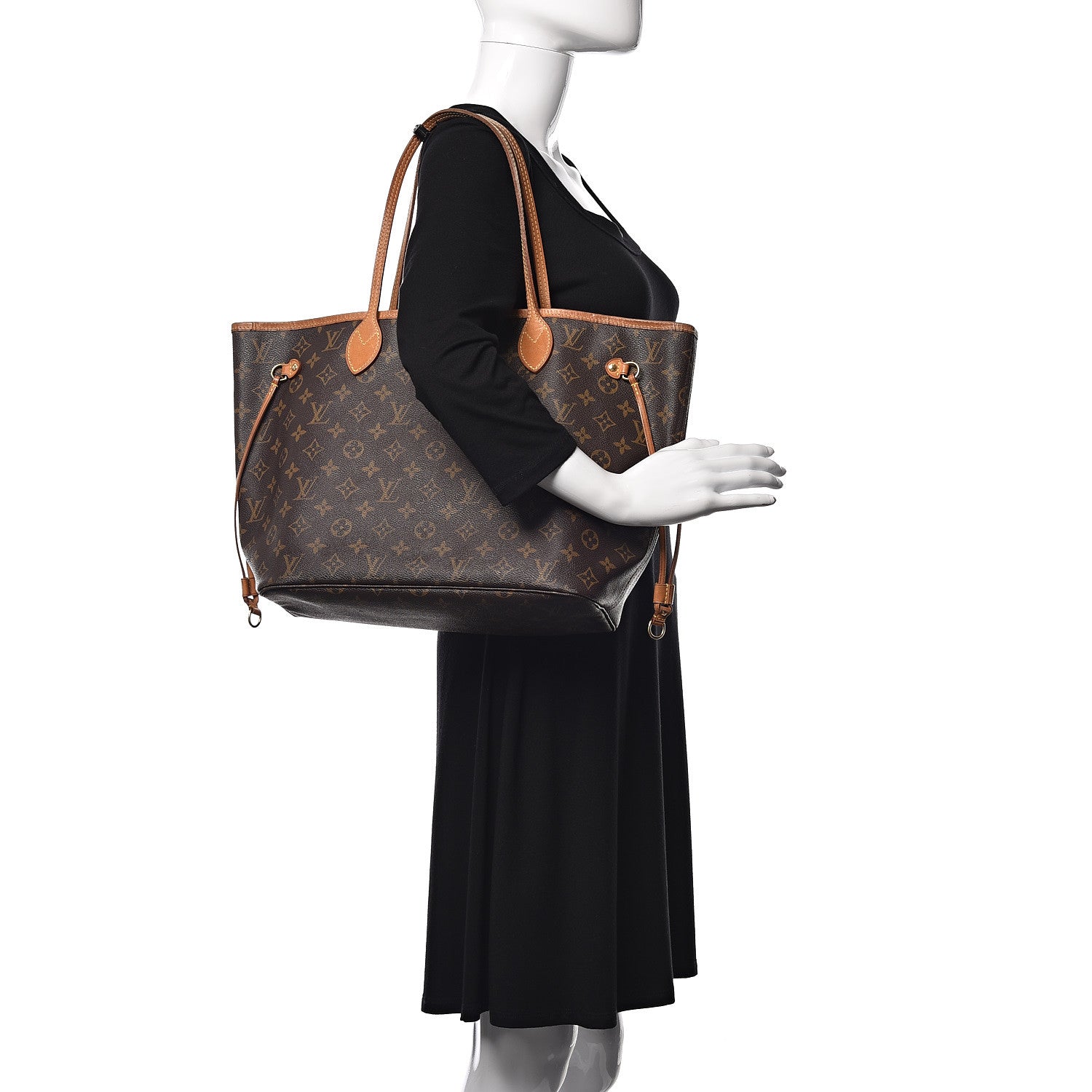 Louis Vuitton Monogram Neverfull MM 2 of 11