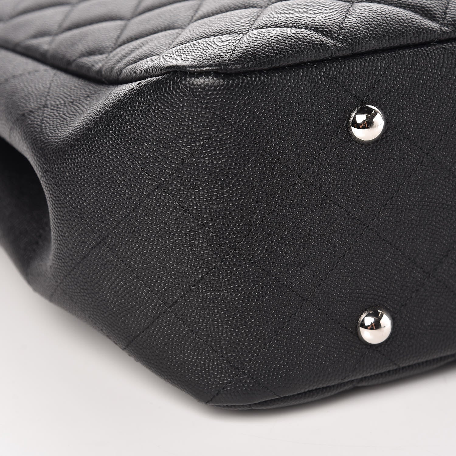 Chanel Caviar Quilted Large Shopping Tote Black 8 of 10