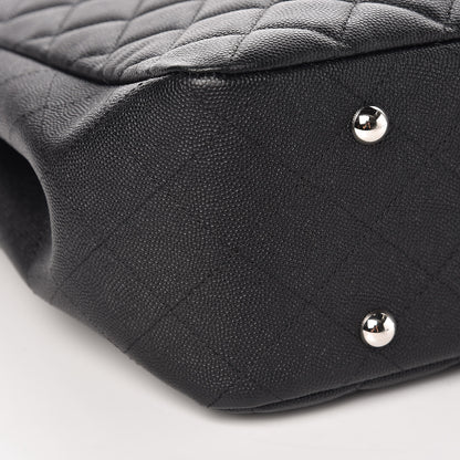 Chanel Caviar Quilted Large Shopping Tote Black 8 of 10