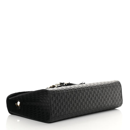 Gucci Microguccissima Medium Emily Chain Shoulder Bag Black 4 of 15