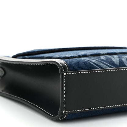 Burberry Denim Smooth Calfskin Mini Pocket Bag Blue 8 of 9