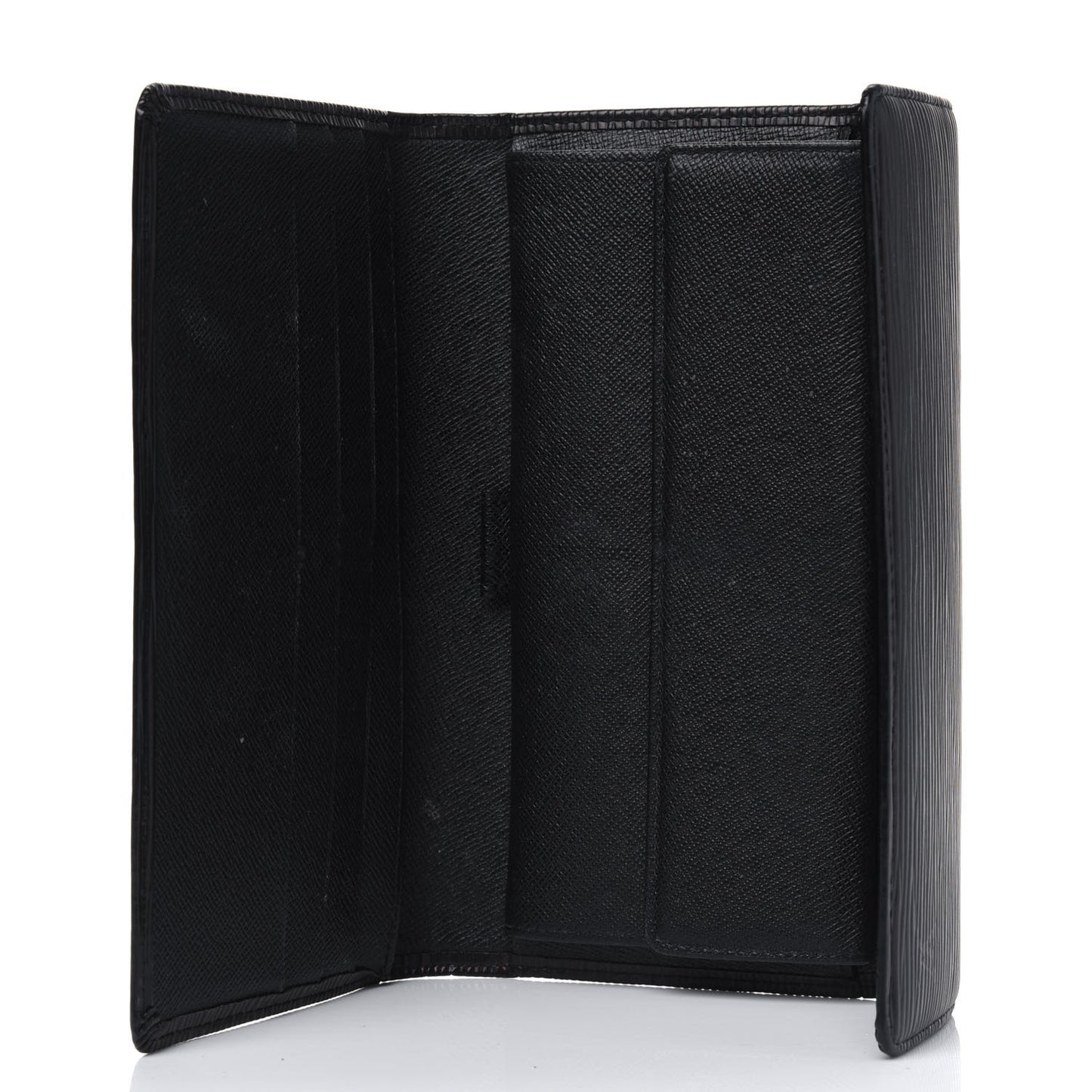 Epi Porte Tresor International Wallet Black