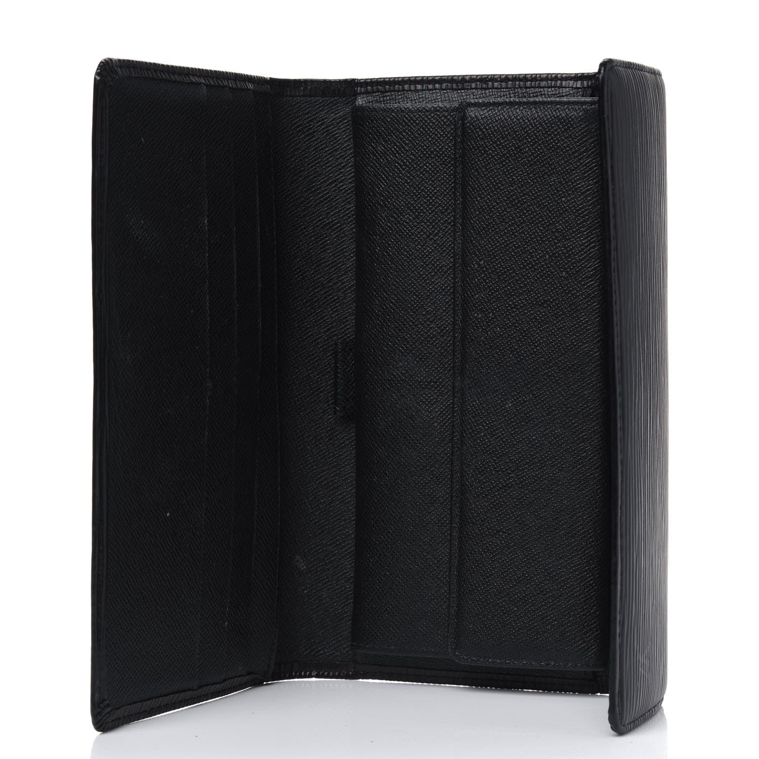 Louis Vuitton Epi Porte Tresor International Wallet Black 4 of 7