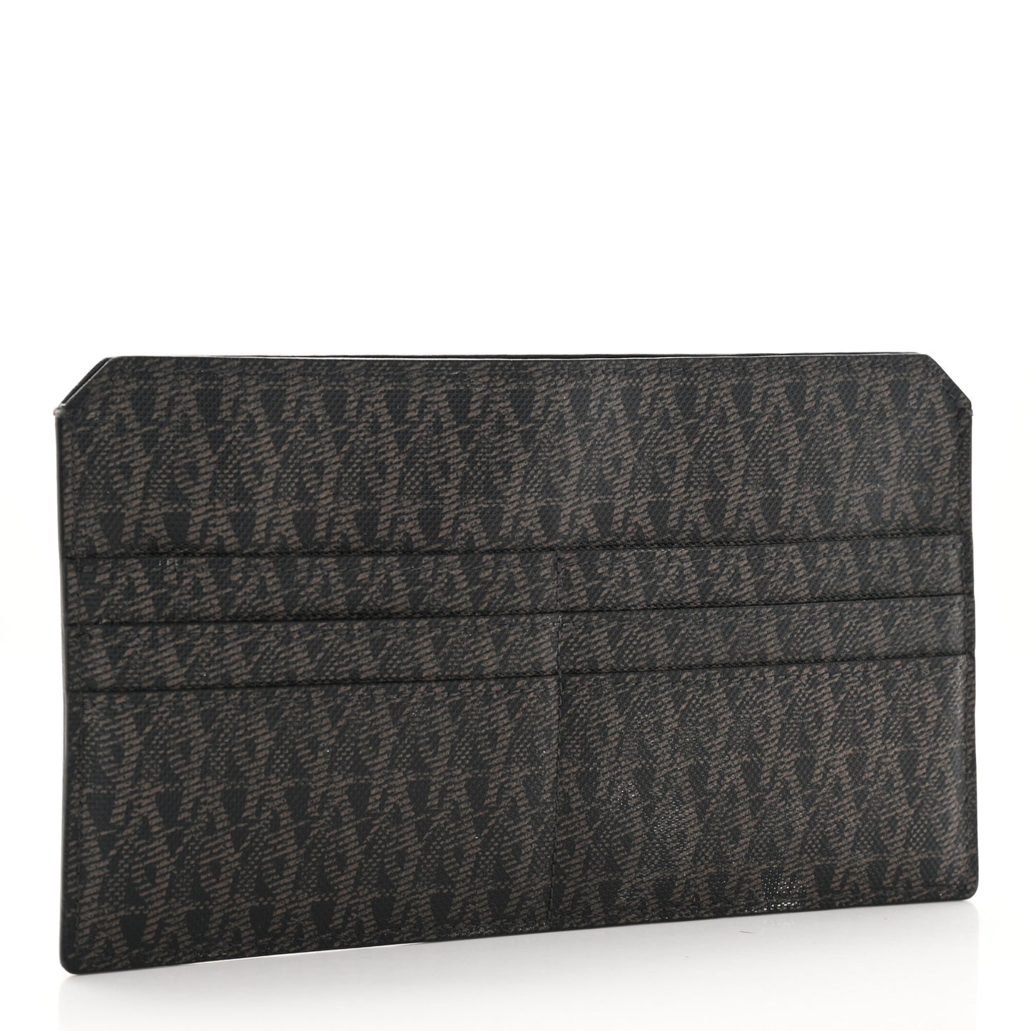 Classic Toile Monogram Fragments Pouch Black Lino