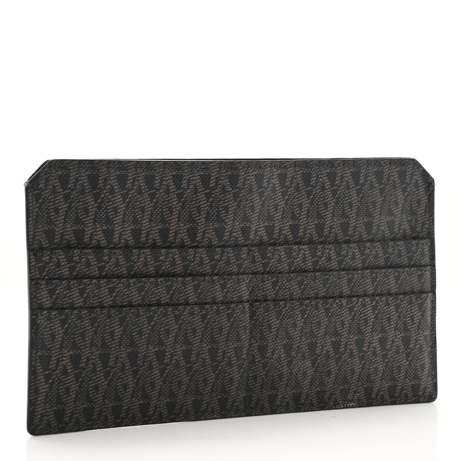 Saint Laurent Classic Toile Monogram Fragments Pouch Black Lino 3 of 7