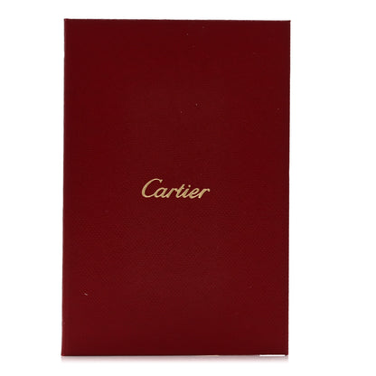 Cartier 18K Pink Gold Diamond Logo Pendant Necklace 5 of 5