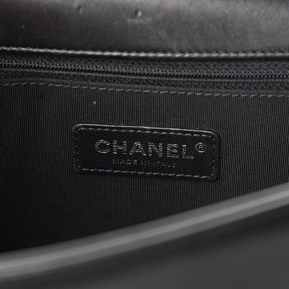 Chanel Lambskin Quilted New Medium Boy Flap Black 6 of 16