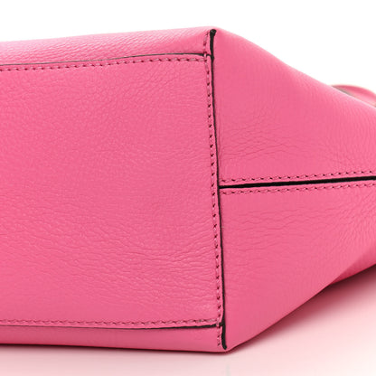Valentino Garavani Grained Calfskin Rockstud Shoulder Tote Feminine Pink 10 of 11