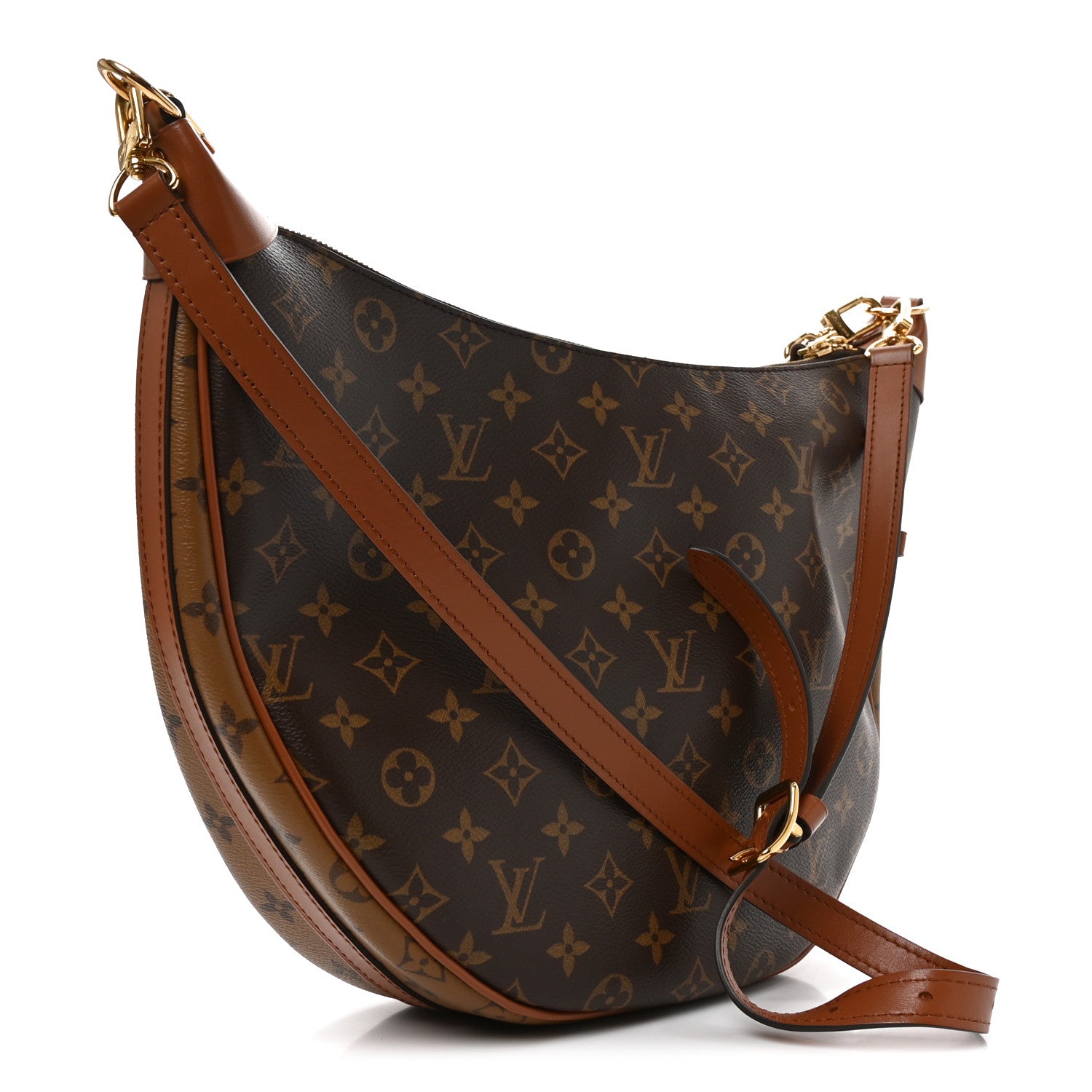 Louis Vuitton Reverse Monogram Loop Hobo 3 of 9