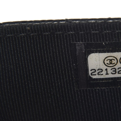 Chanel Caviar Quilted Flap Card Holder Black 8 of 8