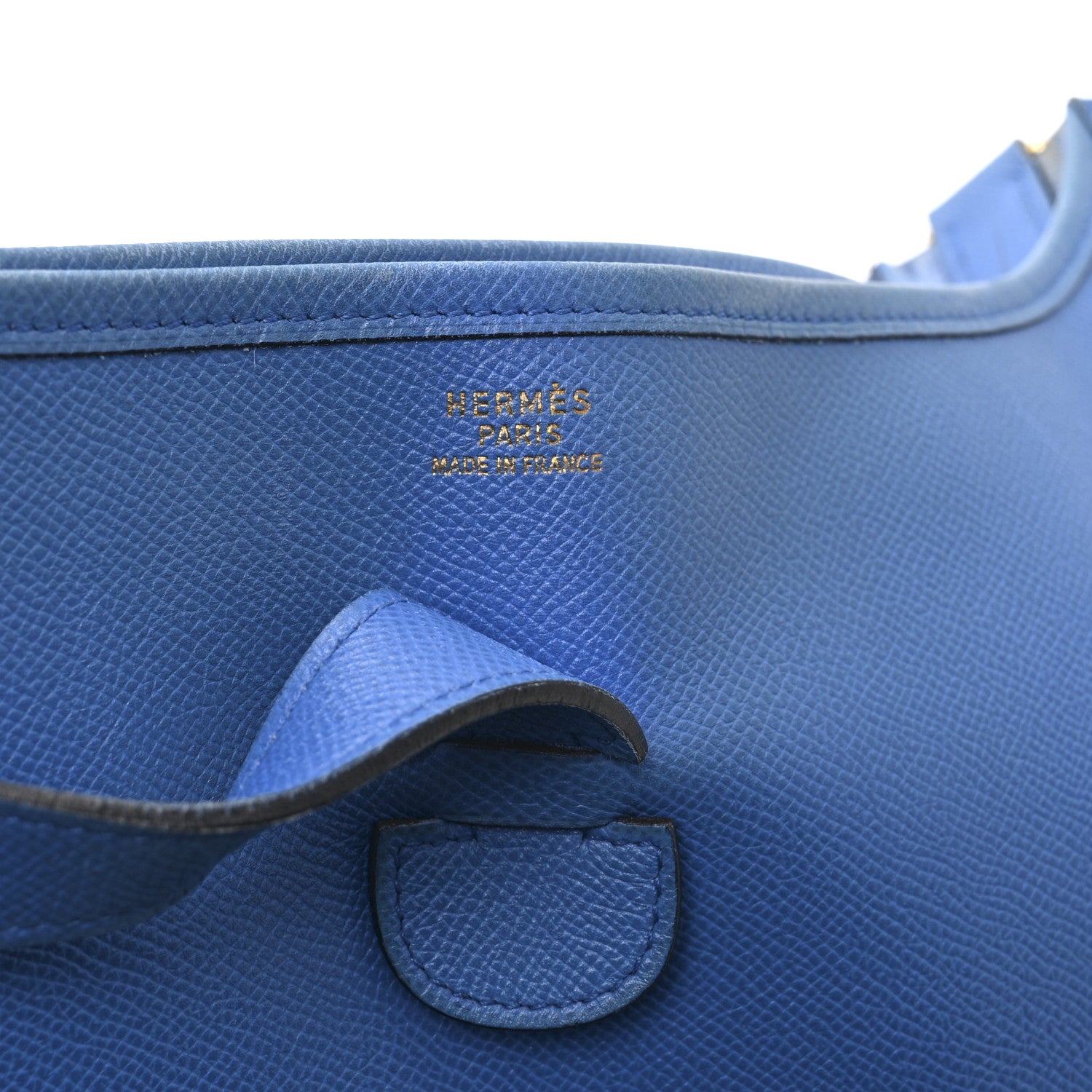 Hermes Courchevel Evelyne GM Bleu France 6 of 11