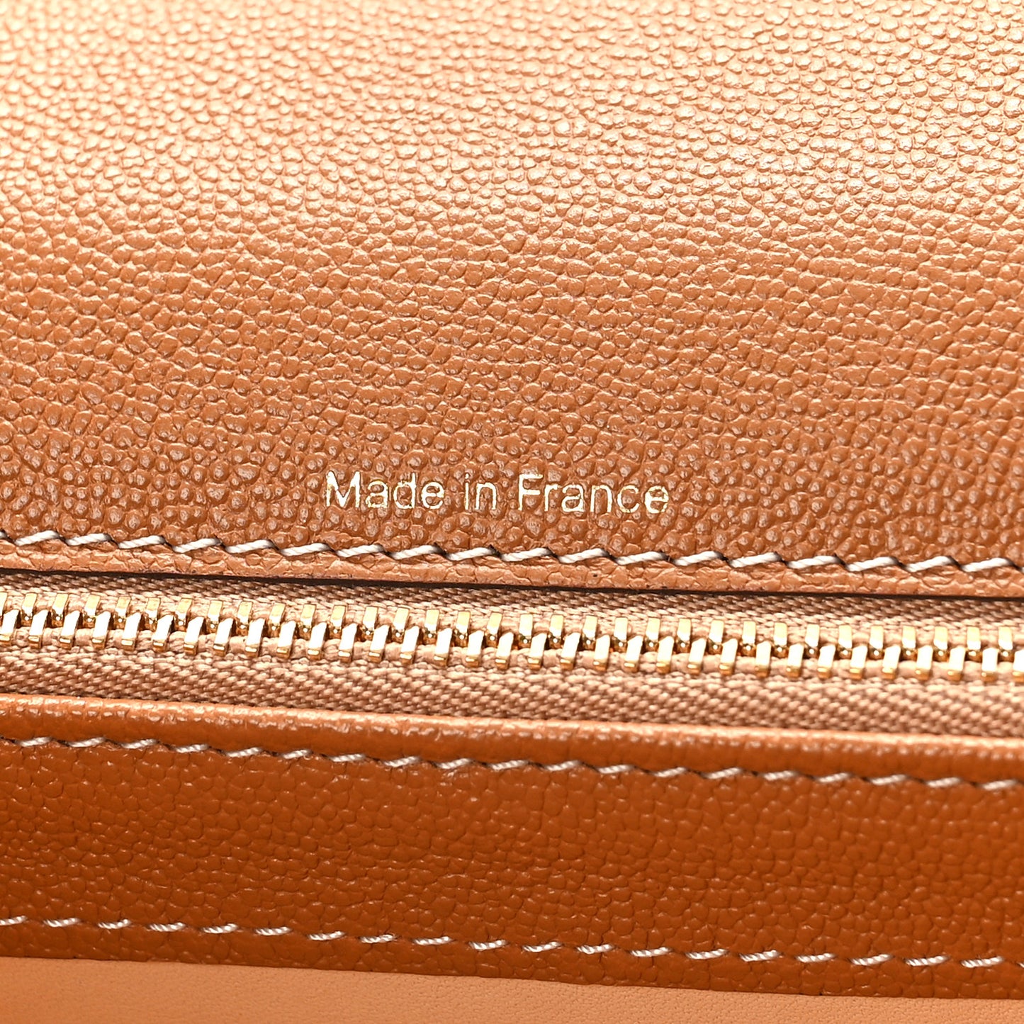 Grained Rodeo Calfskin Surpique PM Brillant Satchel Vegetal Ivory