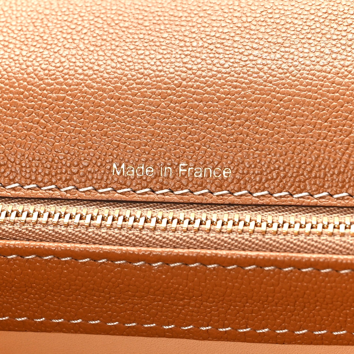 Delvaux Grained Rodeo Calfskin Surpique PM Brillant Satchel Vegetal Ivory 6 of 9