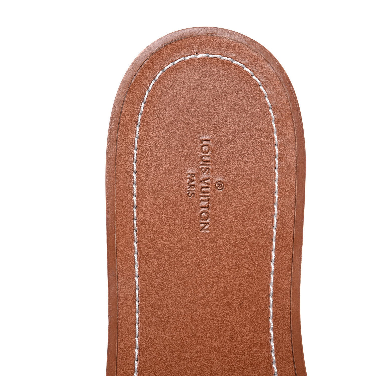 Louis Vuitton Calfskin Lockit Flat Sandals 40 Black 7 of 9