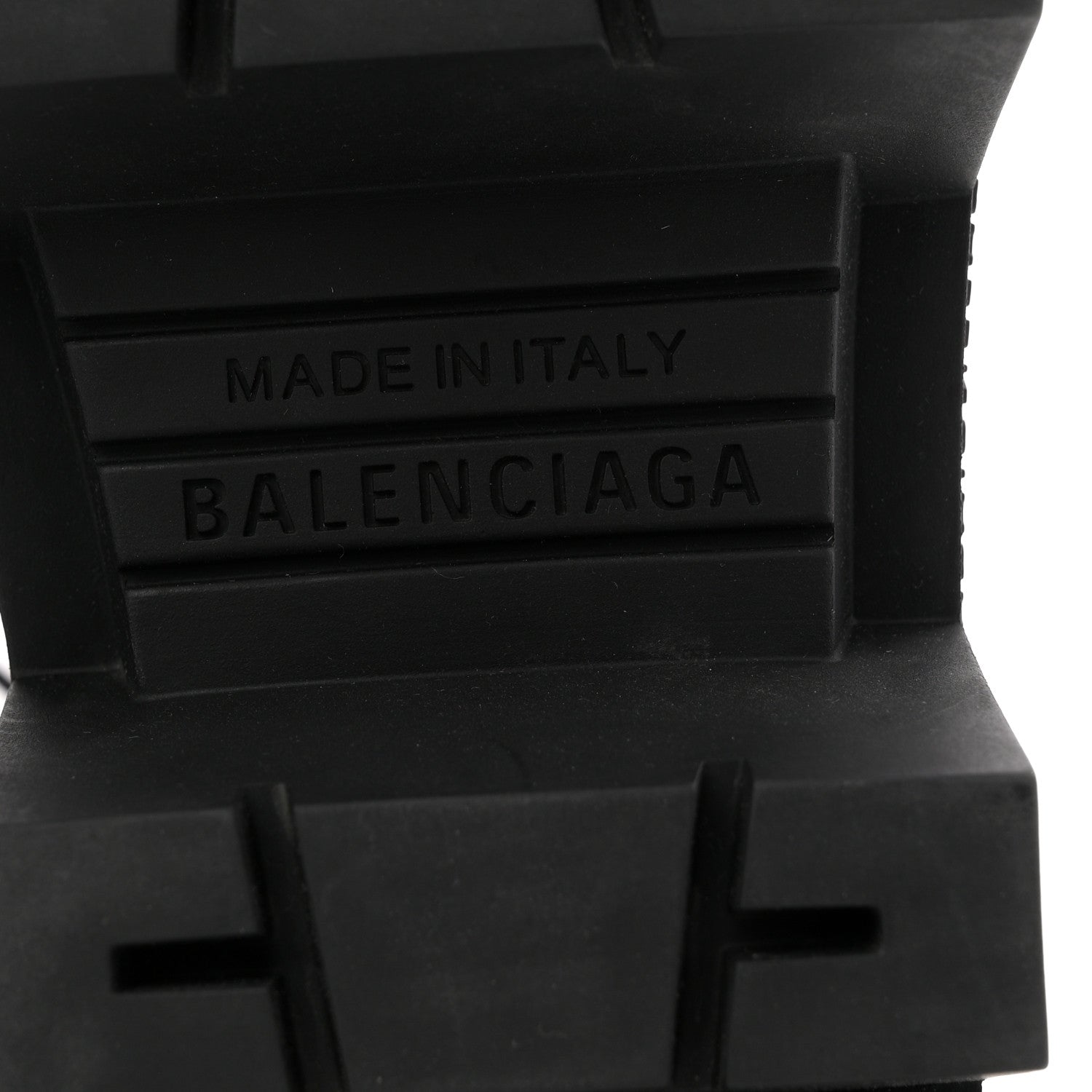Balenciaga Calfskin Womens Bulldozer Lace Up Boots 37 Black 7 of 10