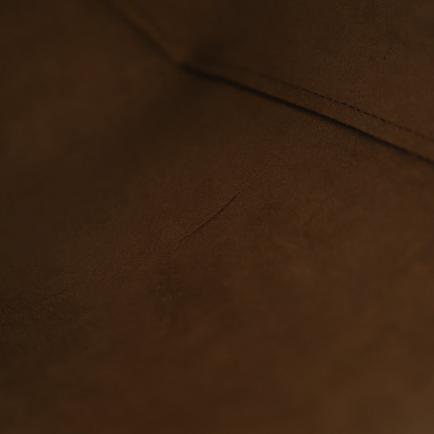 Soft Grained Calfskin Small Sangle Bucket Bag Taupe