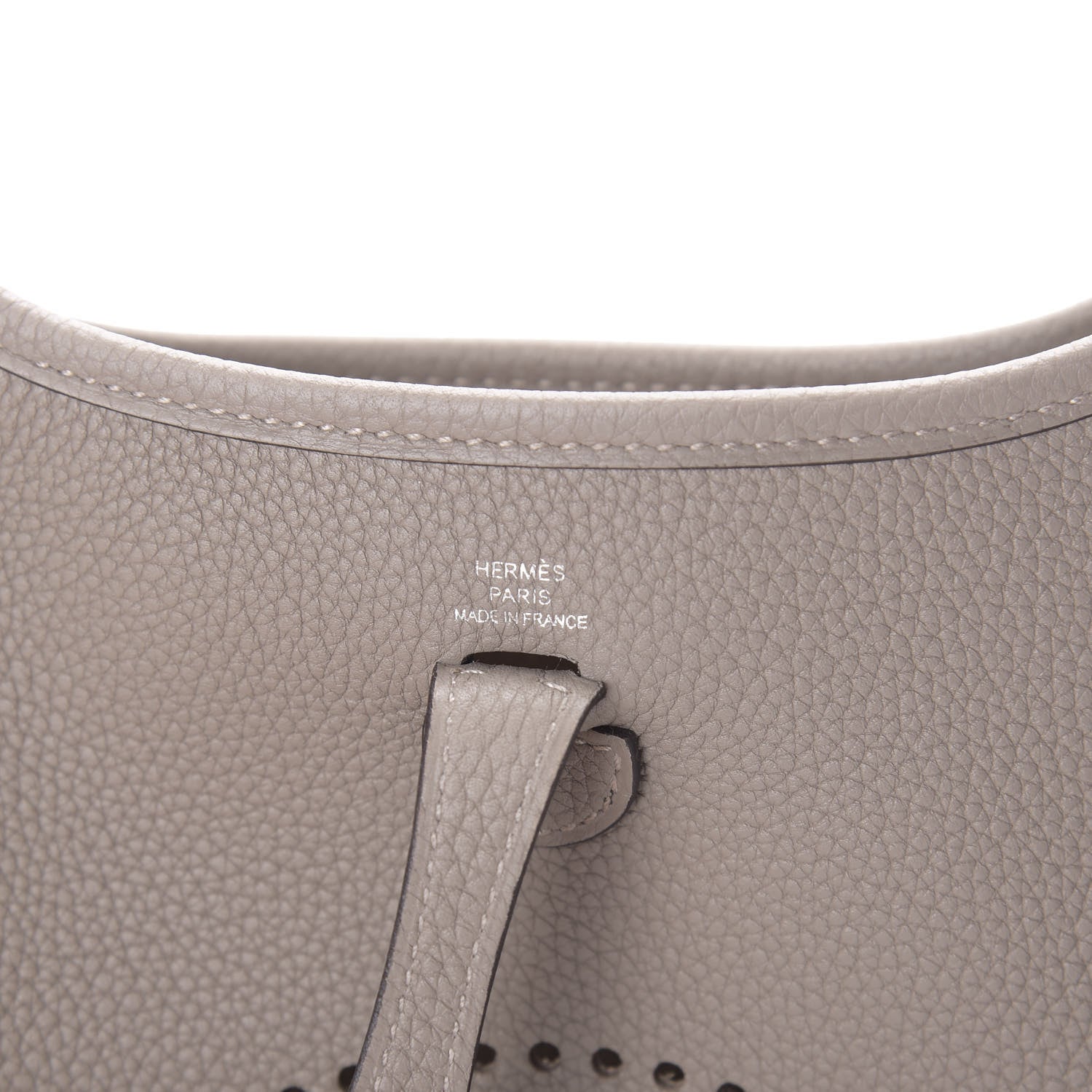 Hermes Taurillon Maurice Evelyne TPM Gris Asphalte 6 of 9