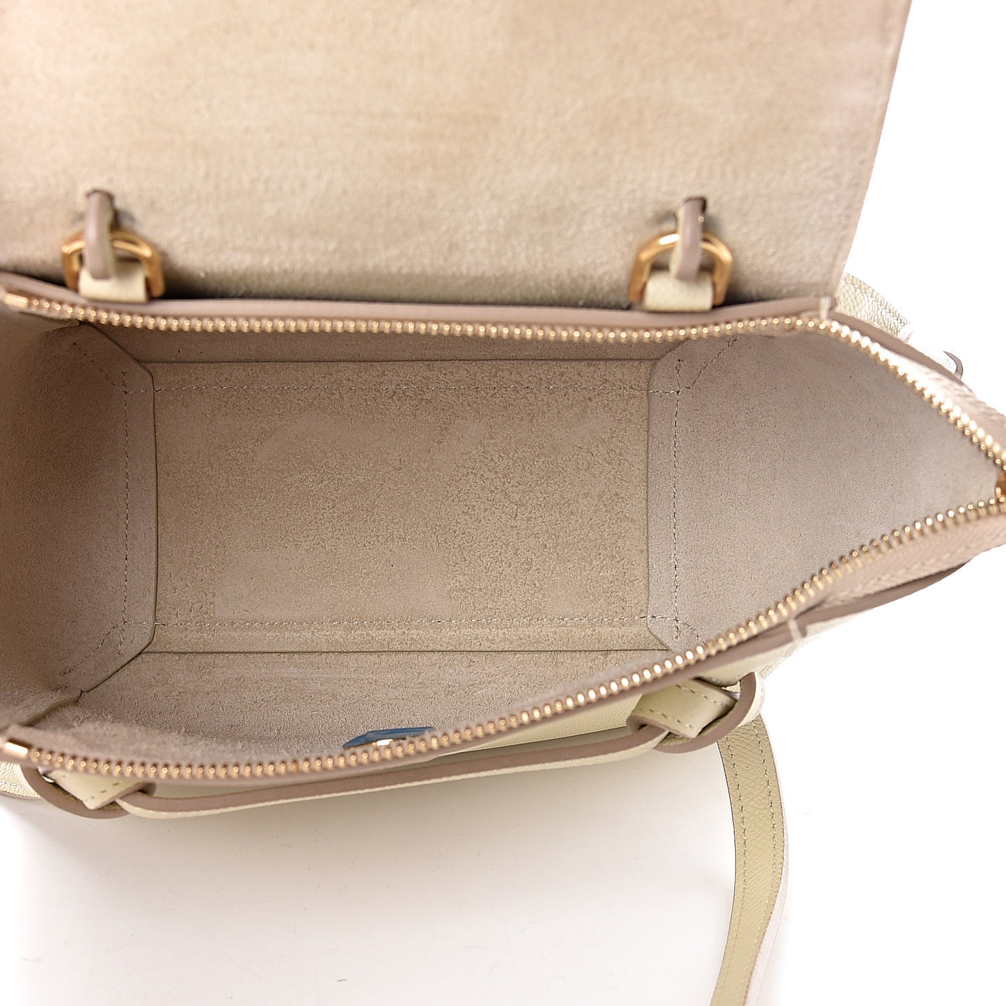 Grained Calfskin Nano Belt Bag Linen