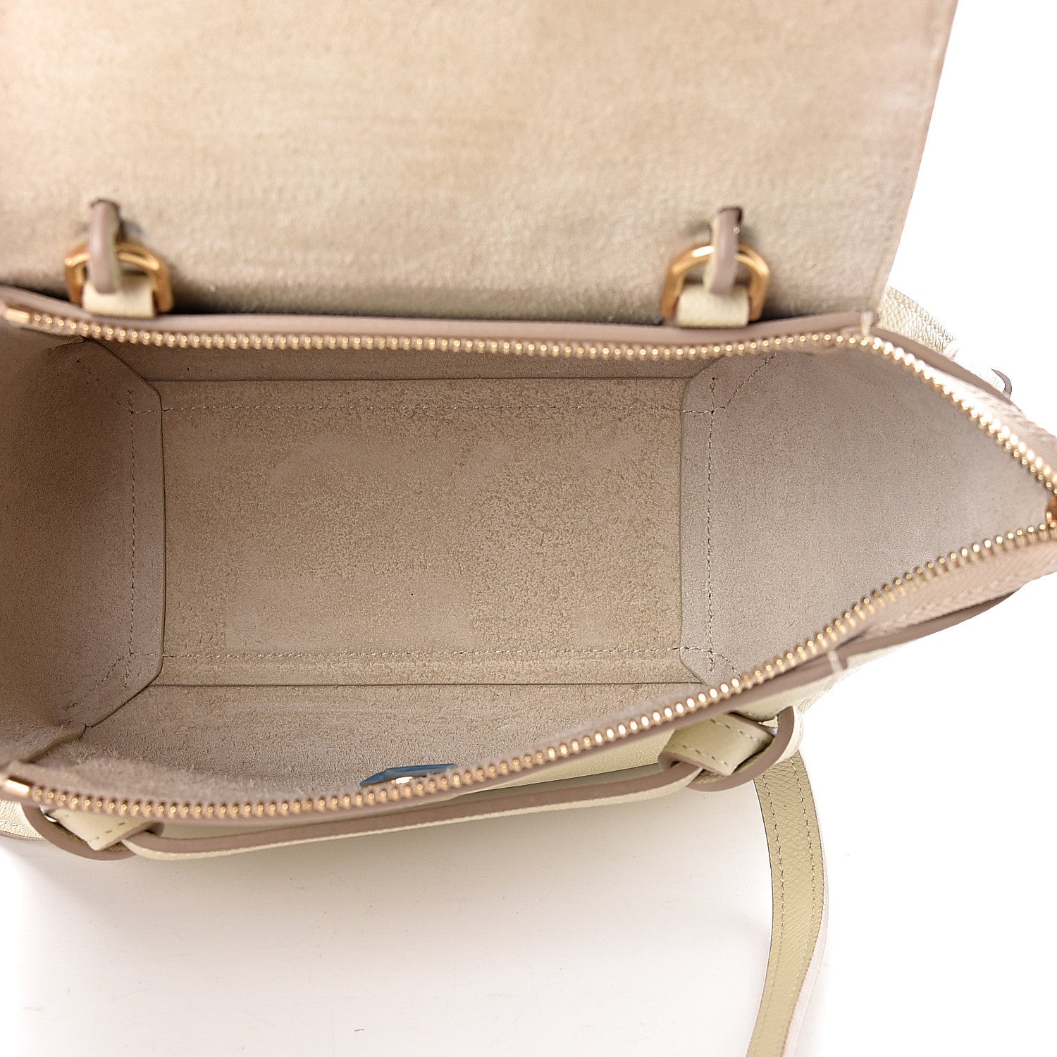 Celine Grained Calfskin Nano Belt Bag Linen 5 of 11