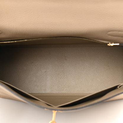 Hermes Togo Kelly Retourne 32 Trench 4 of 17