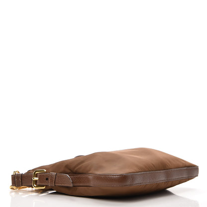 Prada Nylon Vitello Daino Crossbody Bag Corinto 5 of 9