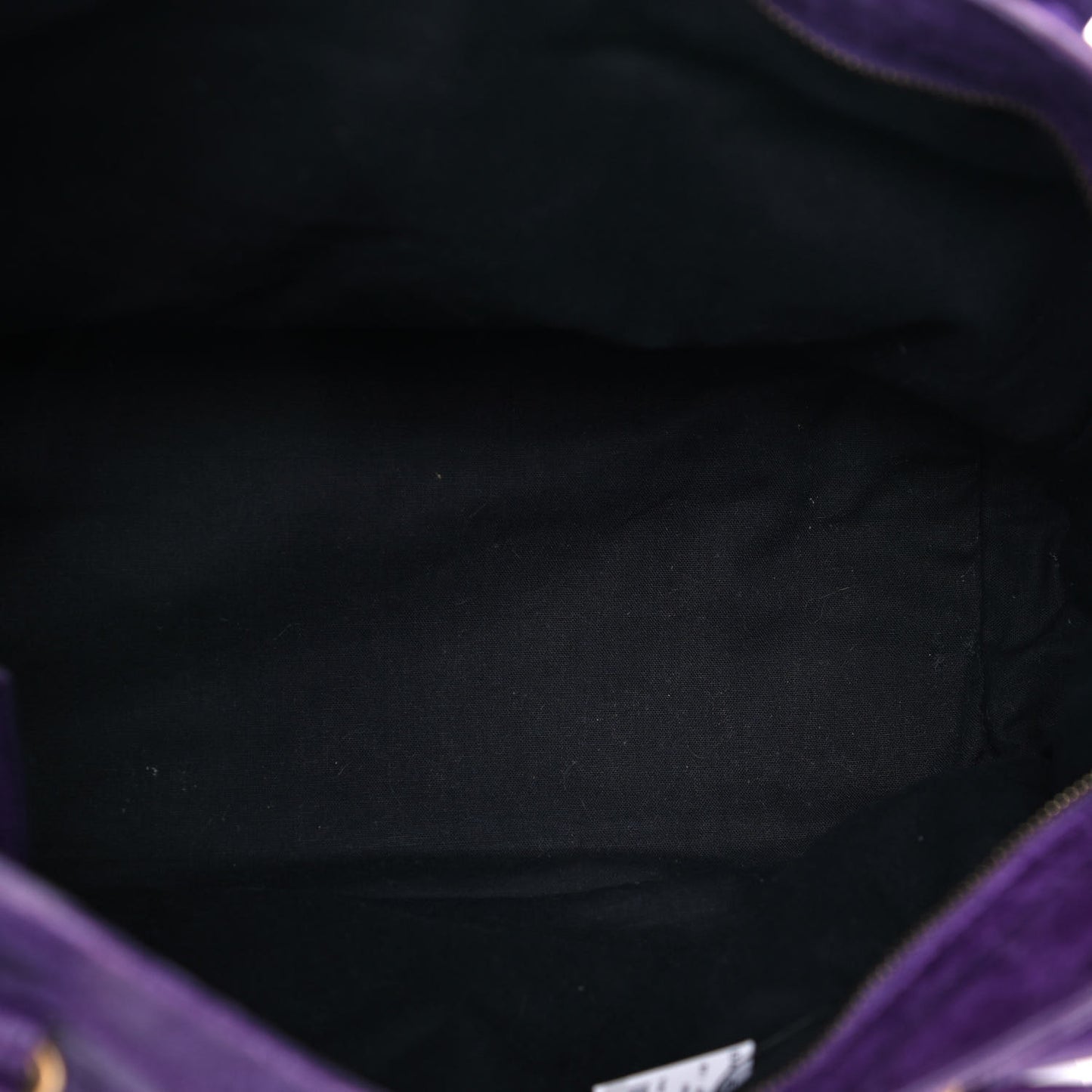 Agneau Classic Gold Hardware Velo Dark Violet