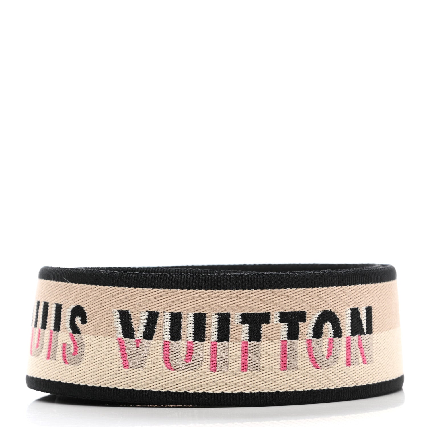 Louis Vuitton Jacquard Speedy Bandouliere 20 Shoulder Strap Black 2 of 3