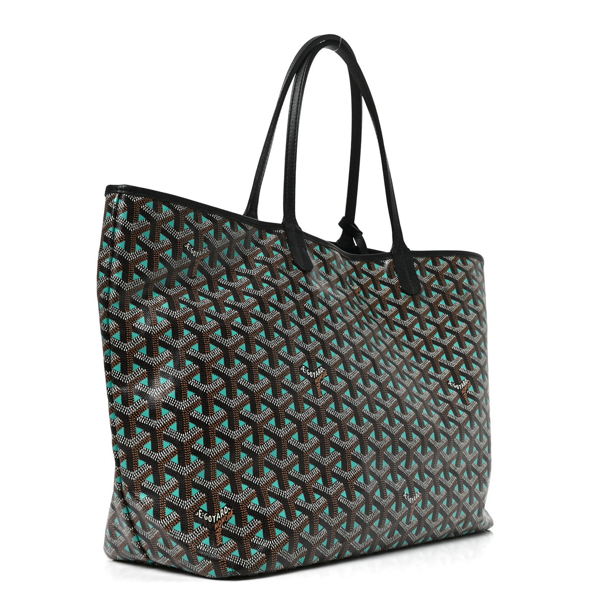 Goyardine Saint Louis Claire Voie PM Black Blue